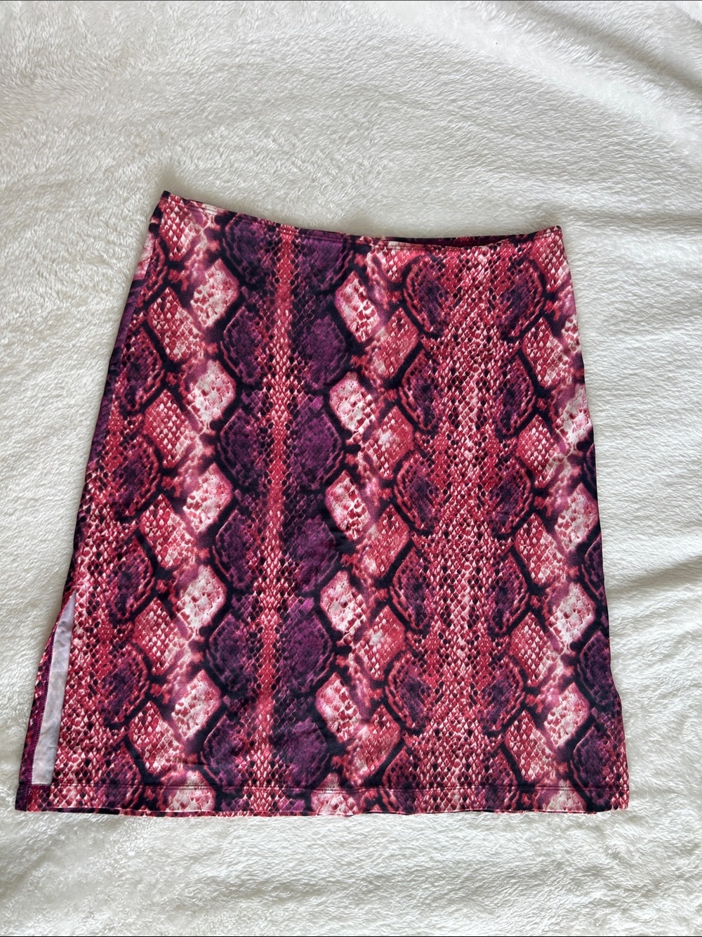 Zimmermann Pink Python Skirt | Rare Made in Australia | Size 3 (US 10)